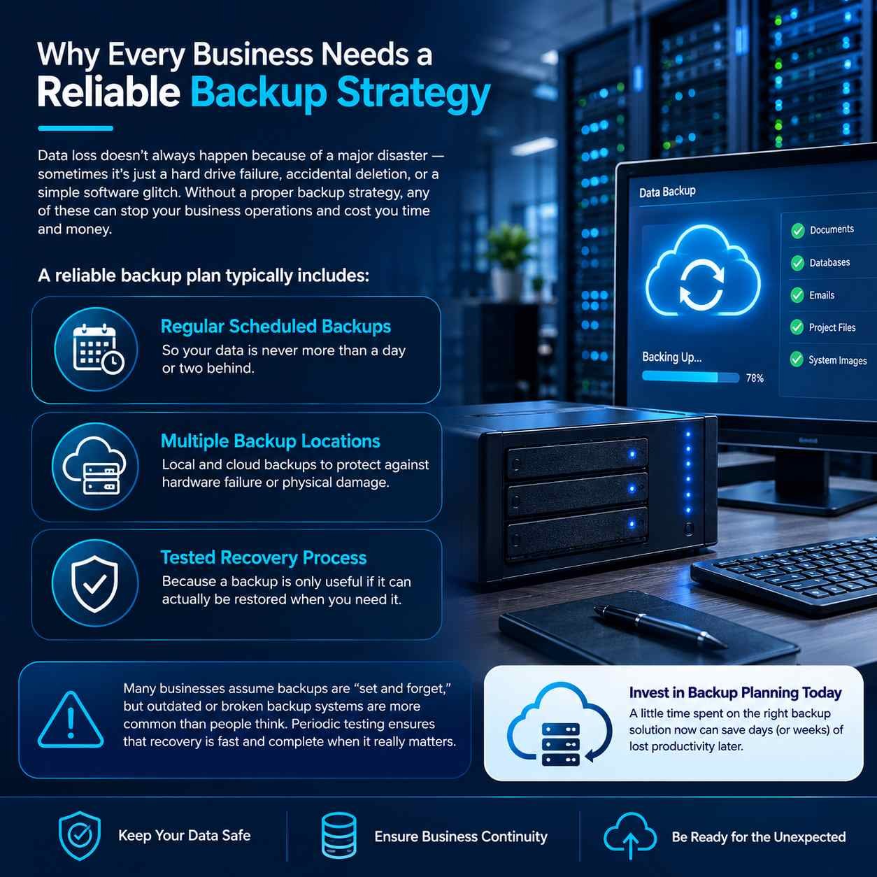 Why Every Business Needs a Reliable Backup Strategy